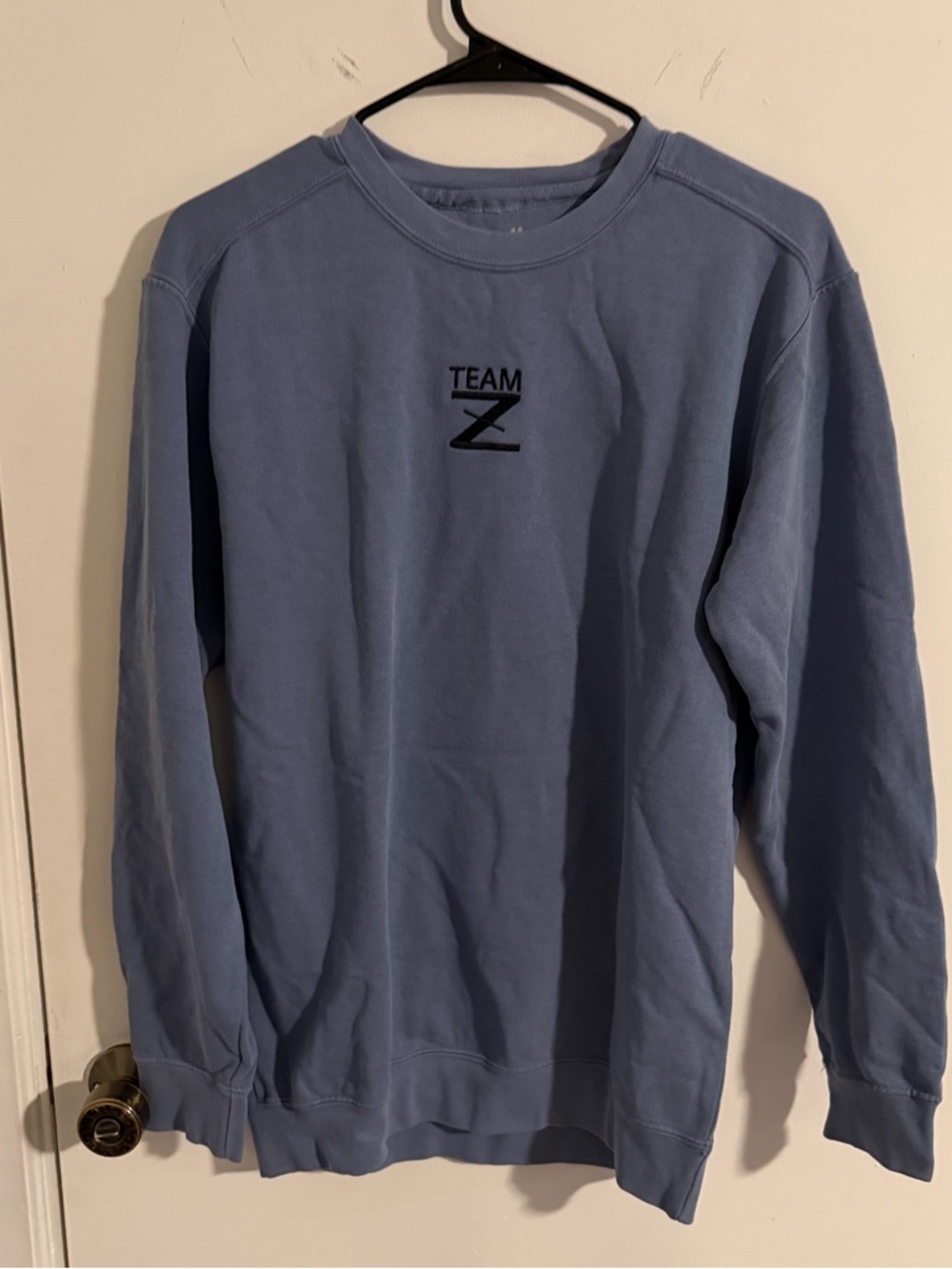 Blue Lock Anime Light Blue Crewneck Sweatshirt
